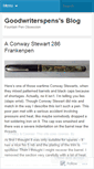 Mobile Screenshot of goodwriterspens.com